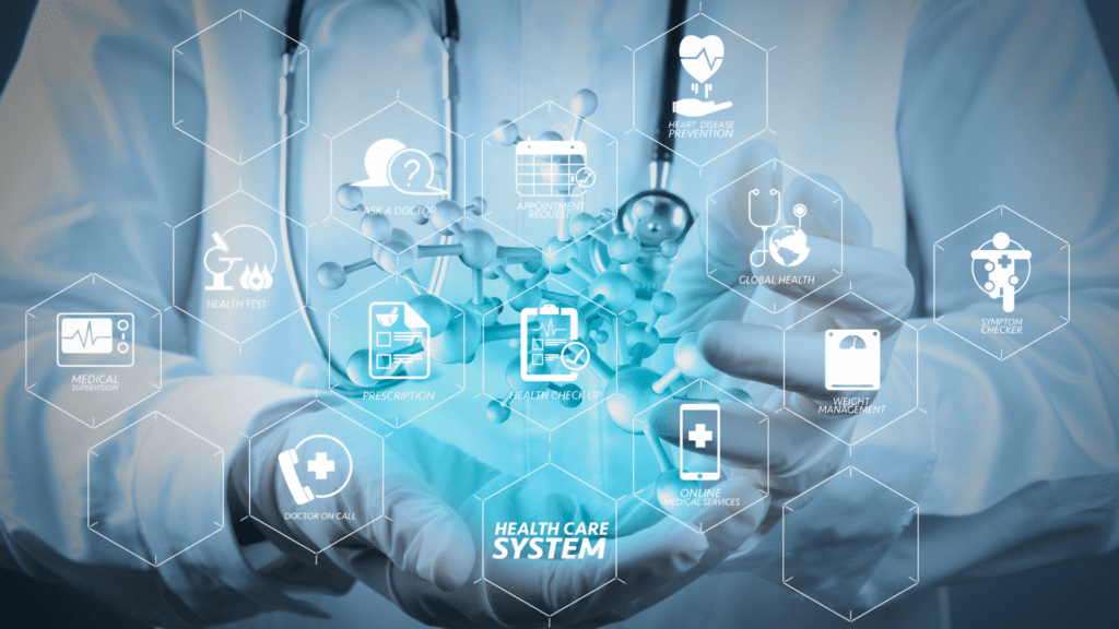 Secure healthcare network infrastructure protecting hospital systems and connected medical devices